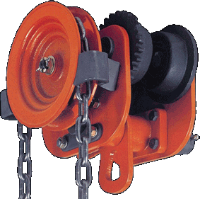 geared beam crawls and trolleys