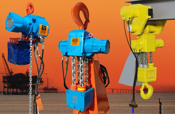 See our full selection of Pneumatic Chain Hoists